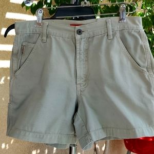 UNION BAY VINTAGE LIGHT GREEN WOMEN'S CARGO SHORTS SIZE 9